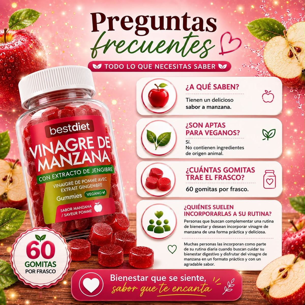 AppleBalance Gummies - Convierte el bienestar en un delicioso hábito