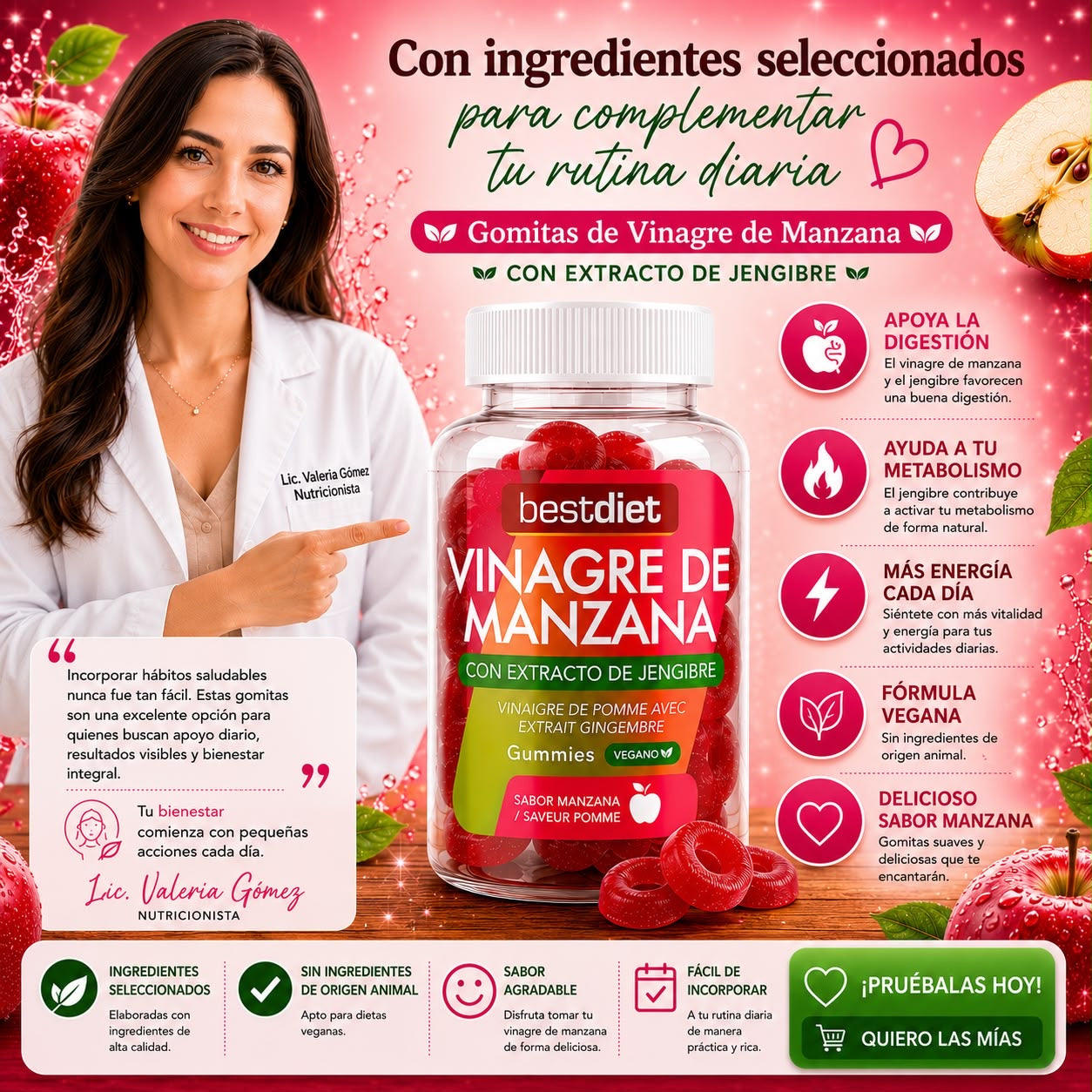 AppleBalance Gummies - Convierte el bienestar en un delicioso hábito